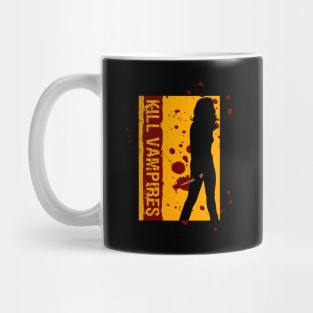 Vampire Slayer Horror Tv Show Movie Mashup Cool Parody Mug